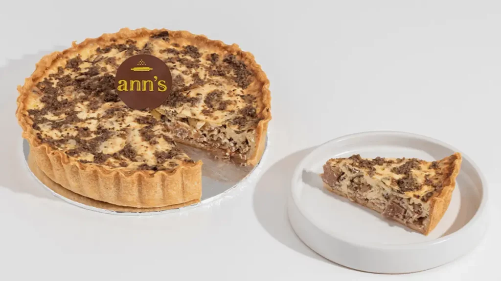 quiche lorraine truffle kue savory dari ann's