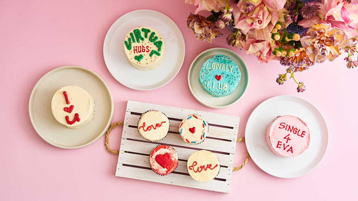 custom cupcakes & mini cake Ann's bakehouse
