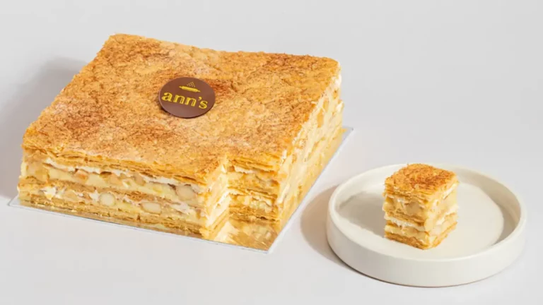 kue yang sehat dan bergizi - apple mille feuille