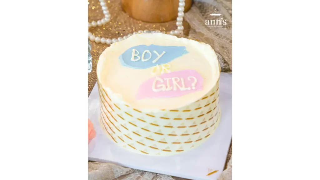custom baby shower cake
