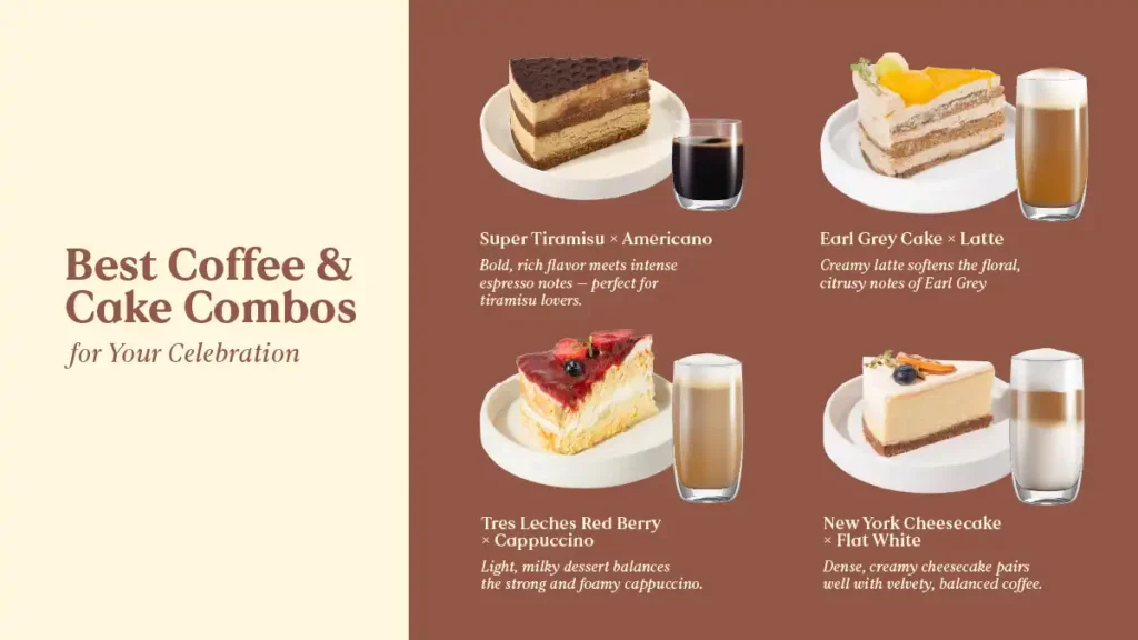 coffee and cake pairing