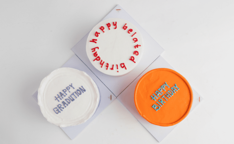 tulisan kue ulang tahun unik