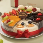 assorted cake jakarta di piring