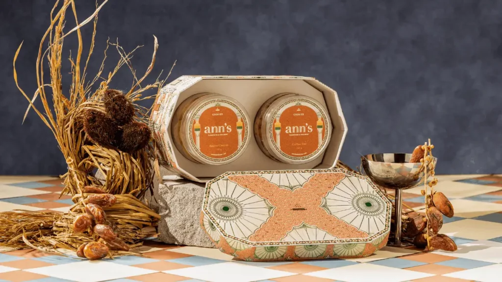 hampers premium elegan with 2 cookies size L