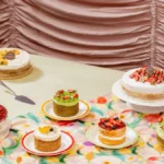 a table full of tres leches cake signature by ann's, a premium birthday cakes in jakarta