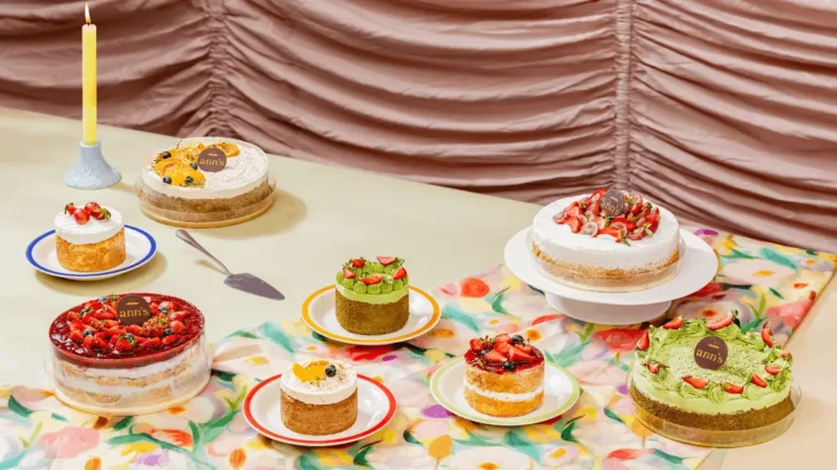 a table full of tres leches cake signature by ann's, a premium birthday cakes in jakarta