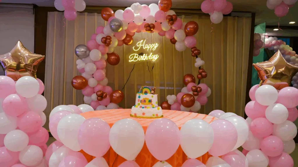 birthday party decoration