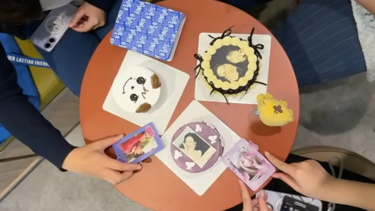 custom cake kpop untuk poca date