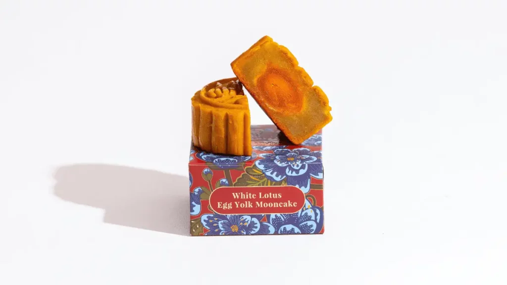 White Lotus Egg Yolk Mooncake